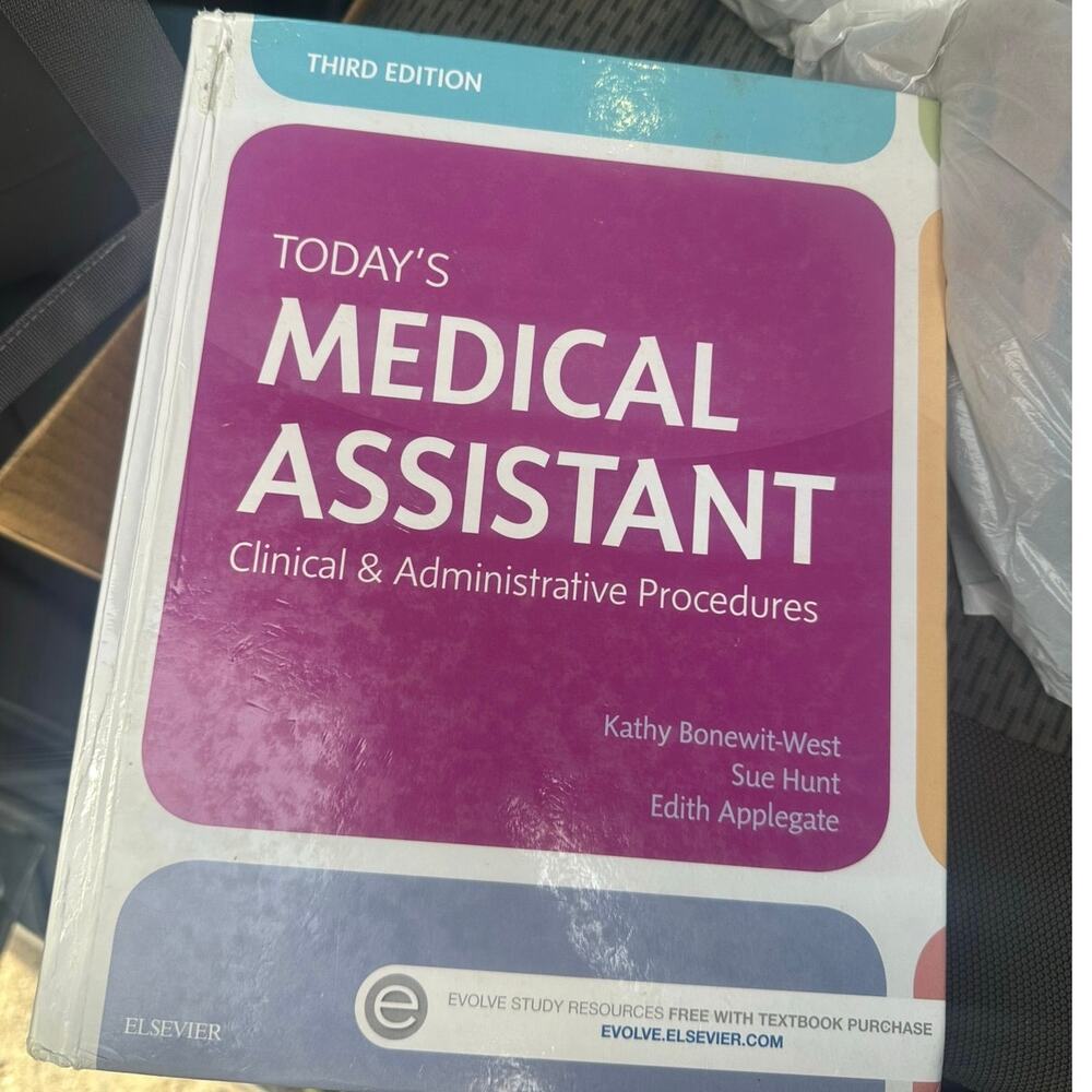 TODAY'S MEDICAL ASSISTANT 3rd Ed. Clinical Procedures textbook 978-0-323-31127-4